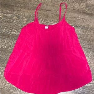 Pink tank top
